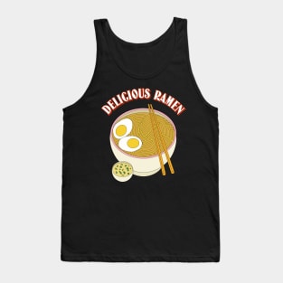 delicious ramen cool design Tank Top